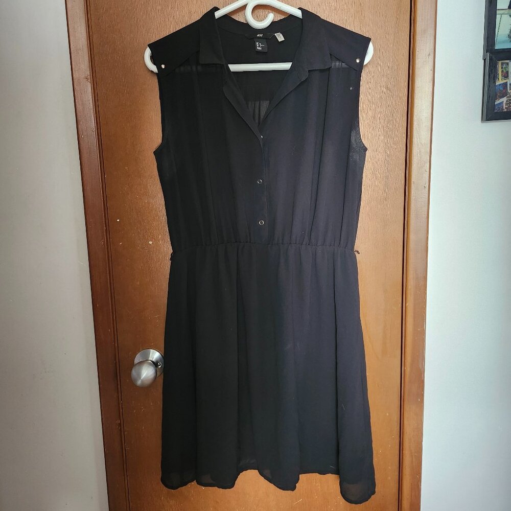 H&M Black Dress Size 12